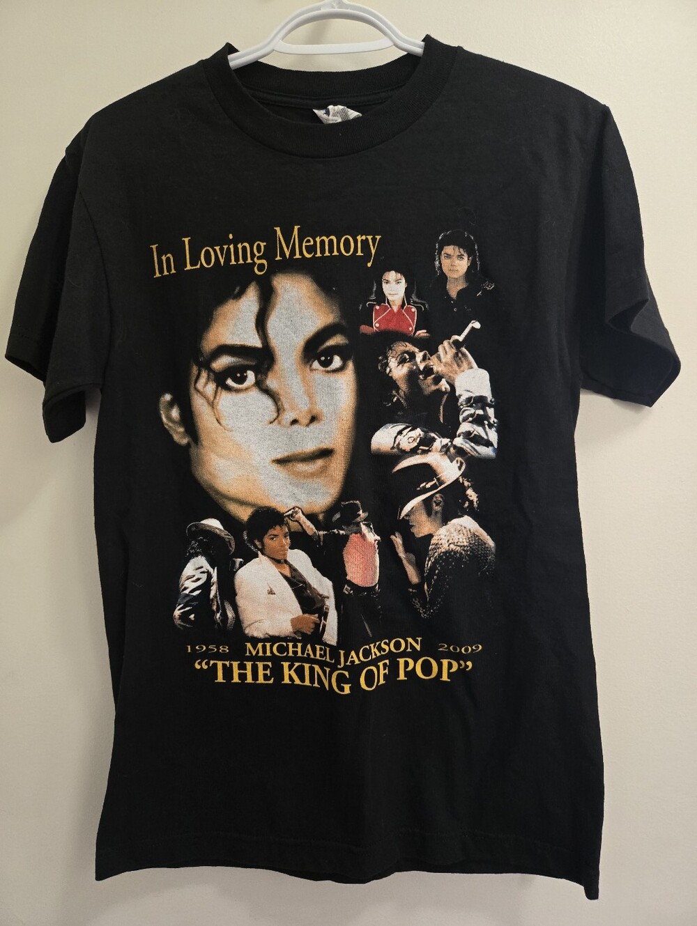 Ladies In Loving Memory Michael Jackson "The King of Pop" Band TShirt